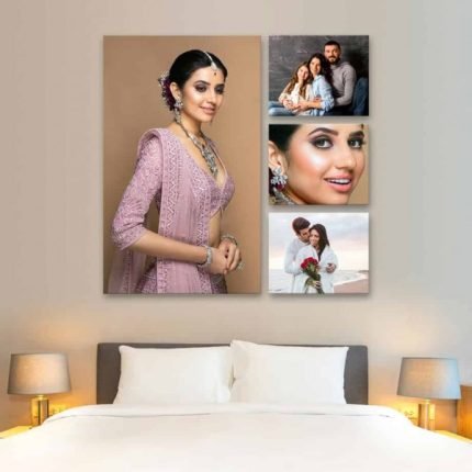 4 Wall Mount Canvas Frame