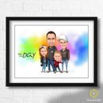 Family Caricature